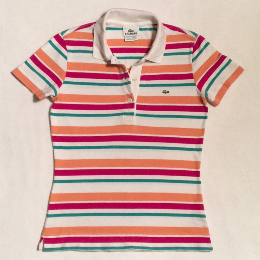 Lacoste Striped Polo sz 2